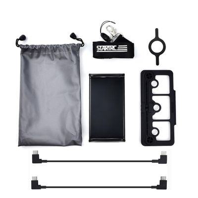 YAGUMO [Drone Parts] for Mavic Air 2S Controller Phone Tablet Mount Holder Bracket Stand for DJI Mini 2/Air 2/Mavic 2 Pro/SE Remote Control Accessories [Easy Installation] (Color : with OTG Cables)