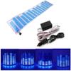 KINGCOO Sound Music Activated Sensor Car Sticker Equalizer Rhythm LED Flash Light Audio Voice Rhythm Light (9025cm, Blue) view 1