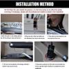 KINGCOO Sound Music Activated Sensor Car Sticker Equalizer Rhythm LED Flash Light Audio Voice Rhythm Light (9010cm, Blue) view 4