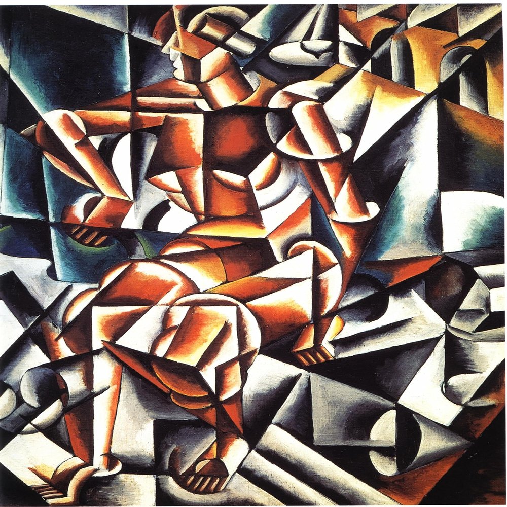 Lyubov Popova : Air Man : Archival Quality Art Print
