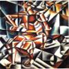 Lyubov Popova : Air Man : Archival Quality Art Print view 1