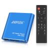 HDMI Media Player with One More Remote Control, Blue Mini 1080p Full-HD Ultra HDMI MP4 Player for -MKV/RM/ MP4 / AVI etc- HDD USB Flash Drive/HDD and SD Card view 2