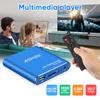 HDMI Media Player with One More Remote Control, Blue Mini 1080p Full-HD Ultra HDMI MP4 Player for -MKV/RM/ MP4 / AVI etc- HDD USB Flash Drive/HDD and SD Card view 3