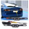 Car License Plate Frame Camera Night Vision 8 Lights Infrared Camera view 2