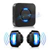Wireless Motion Sensor LED Light - Motion Detector Alarm Chimes Door Sensor with 500 FT Range Security Alert Monitor System for Home, Business, Store, Office, School view 1