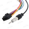 Bestycar 16pin Car Radio Stereo Power Retrofit Wiring Harness Cable Compatible for Nissan Altima Juke Teana Sunny Subaru Forester Adapter w/Radio Antenna Adapter for Aftermarket Android Radio Stereo view 3