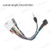 Bestycar 16pin Car Radio Stereo Power Retrofit Wiring Harness Cable Compatible for Nissan Altima Juke Teana Sunny Subaru Forester Adapter w/Radio Antenna Adapter for Aftermarket Android Radio Stereo view 4