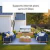 Amazon eero Outdoor 7 dual-band mesh wifi router (newest model), Weatherproof rating of IP66, Coverage up to 15,000 sq. ft. outdoors, 1-pack, Includes 30W PoE+ adapter view 4