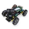 Freenove Mecanum Wheel Car Kit for Raspberry Pi 5 4 B 3 B+ Zero 2 W, Face Tracking, Line Tracking, Light Tracing, Obstacle Avoidance, App Control, Camera, Servo (Raspberry Pi NOT Included) view 1