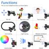 Freenove Mecanum Wheel Car Kit for Raspberry Pi 5 4 B 3 B+ Zero 2 W, Face Tracking, Line Tracking, Light Tracing, Obstacle Avoidance, App Control, Camera, Servo (Raspberry Pi NOT Included) view 4
