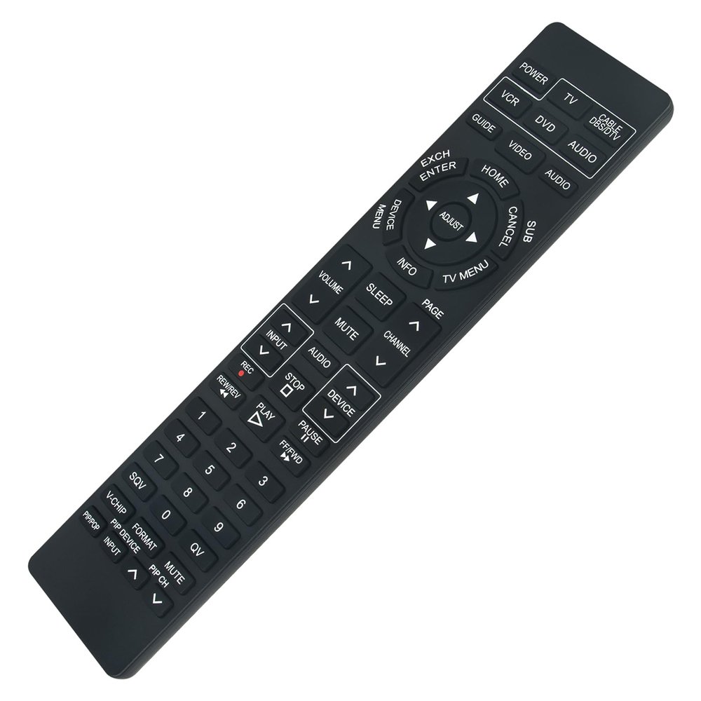 290P122020 PERFASCIN Replace Remote Control Fit for Mitsubishi TV 290P116B10/EUR647020A WS-65315A WT-42313 WD-52527 WD-52528 WD-52627 WD-62527 WD-62528