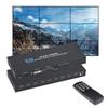 Video Wall Controller 3x3, TV Wall Processor, 4K x 2K HDMI Multi-Screen Splicing Processor, Support Support 1-Way HDMl or DVI Input and 9 HDMl Output Support Images Stitching 3x2 2x3 2x2 4x2 2x4 etc view 1