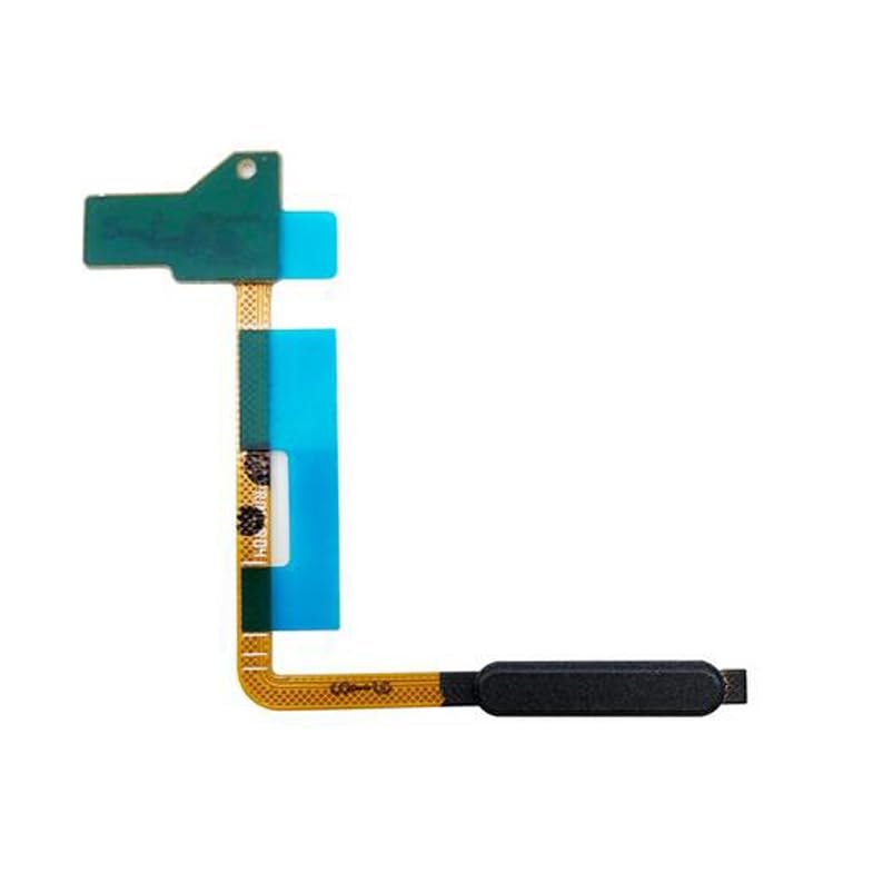 Fingerprint Sensor Home Return Key Menu Button with Power Flex Cable for Samsung J6 Plus J6+ J6plus J610 J610F - Black