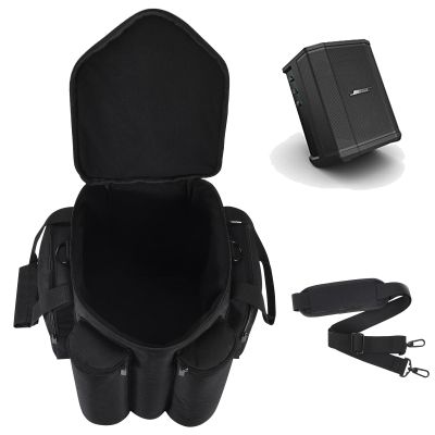Yaslayp Travel Case Cover for Bose S1 Pro+,Carrying Bag Compatible with Bose S1 Pro Portable Bluetooth Speaker with Removable Shoulder Strap