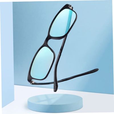 Ckuakiwu Color Blind Glasses, Full Frame Colorblind Glasses, Unisex Color Blindness Correction Glasses for Red Green Colorblindness