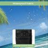 Outdoor TV Cover - Summer Palm Tree Ocean Beach Boat Waterproof and Weatherproof 60"-65" LCD Movable Shield TV Display Screen Protector Outside Television Covers view 3