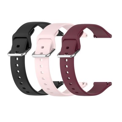 Waekethy Bands for Ticwatch Pro 5, 24mm Watch Strap Adjustable Sport Wristband Soft Silicone Replacement Band Compatible with Ticwatch Pro 5 Smartwatch