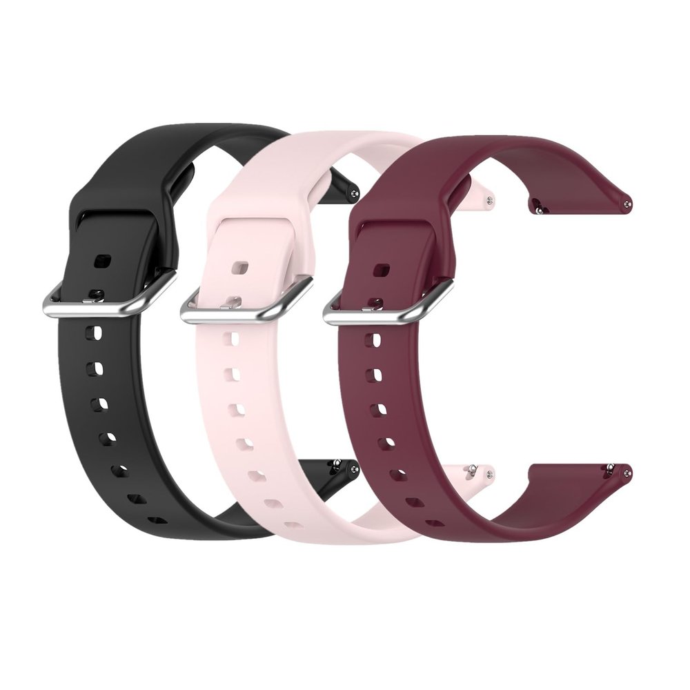 Waekethy Bands for Ticwatch Pro 5, 24mm Watch Strap Adjustable Sport Wristband Soft Silicone Replacement Band Compatible with Ticwatch Pro 5 Smartwatch