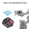 Andoer Quick Release Plate Tripod QR Plate Camera Mount Adapter Quick Setup Aluminum Alloy with 1/4 Inch Screw for DSLR Mirrorless Camera Tripod Gimbal Stabilizer view 4