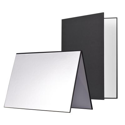 Andoer 4 in 1 Photography Reflector Cardboard, light diffuser Folding Light Diffuser Board for Still Life Multi-functional Photography Reflector Cardboard Foldable Photography Reflector Diffuser Board