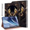 ALILANG Case for Samsung Galaxy Tab S5e 10.5 inch Case with Stylus, Shockproof Folding Stand Cover for Samsung Tab S5e - Basalt Eagle view 1