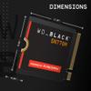 WD_Black SN770M 2TB M.2 2230 NVMeSSD - PCIe Gen 4.0, Speeds up to 5,150 MB/s, for Handheld Gaming Devices and Compatible laptops, Great for Asus ROG Ally, Steam Deck - WDBDNH0020BBK-WRSN view 4