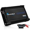 Pyle Amplifier Car Audio, Class AB MOSFET PWM Monoblock Amp Invincible Series, 1 Channel 3000 Watts Max, High-Current Dual Discrete Drive Stages Bass Amp, Advanced Protection Circuitry Car Amplifier view 1