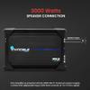 Pyle Amplifier Car Audio, Class AB MOSFET PWM Monoblock Amp Invincible Series, 1 Channel 3000 Watts Max, High-Current Dual Discrete Drive Stages Bass Amp, Advanced Protection Circuitry Car Amplifier view 4
