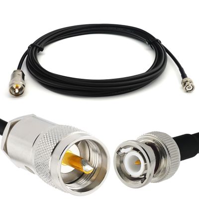 RANGEFUL 1m BNC Male to PL259 RG58 Coaxial Cable  BNC PL Extension Cable 3.3ft 50 Ohm