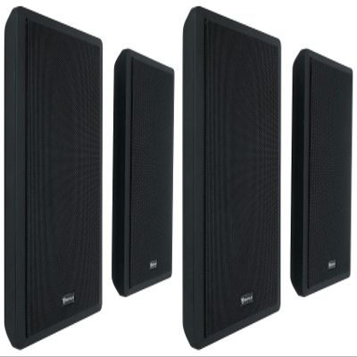 Rockville RockSlim Pair Black 5.25" 240W Home Theater Speakers, 8 Ohm, Slim Wall-Mount Design, Clear Audio, Durable Build, for Home Theater Enthusiasts, 4-Piece