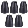Rockville PEN-65T 70V/100V 6.5 in Hanging Pendant Speaker, Black, Wide Coverage, Ceiling Suspension for Open Ceilings, for Restaurants, Bars, Retail Stores, Office Spaces, 5-Piece view 1