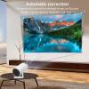 Bluetooth Projector, 120 ANSI HD 1080P Portable Video Projector, 40 Vertical Keystone Zoom Timer, Smartphone Projector Outdoor Movie for PC TV (US Plug) view 4