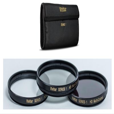 New 3PC HD Glass Filter KIT (UV + PL + FLD) for FUJIFILM FINEPIX HS35EXR