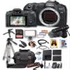 Canon EOS R8 Mirrorless Camera Body + 128GB Pro Speed Memory + Led Video Light + DME 100 Microphone +Case + Tripod + Software Pack-Video Bundle (Renewed) view 1