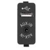 Fangyid Car USB AUX in Plug Auxiliary Input Socket Adapter for E81 E87 E90 F10 F12 E70 X4 X5 X6 view 1
