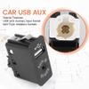 Fangyid Car USB AUX in Plug Auxiliary Input Socket Adapter for E81 E87 E90 F10 F12 E70 X4 X5 X6 view 3