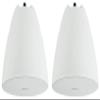 Rockville PEN-65T White 6.5" 70V/100V/8-Ohm Hanging Pendant Speakers, Crisp Audio, Simple Setup, Sturdy Design, Perfect for Offices and Cafes (2 Item) view 1