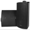Rockville HP5S BK 5.25 in 420W Peak/ 140W RMS Outdoor/Indoor Wall Mount Speakers, IPX44 Weatherproof, Swivel Brackets, for Patio, Home, or Commercial Use, 6-Pairs view 2