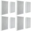 Rockville (8) RockSlim 70W White 5.25" 70v Commercial Restaurant Wall Speakers view 1