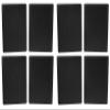 Rockville RockSlim 70B 5.25-in 70V Commercial Wall Speakers 100Hz-20kHz, Slim Profile, Built-in Transformer, Easy Mount Design, for Restaurants and Retail Spaces, 8-Pieces view 1
