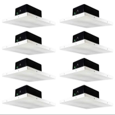 Rockville (8) DCS8T 70V Commercial 2x2 Drop Ceiling Tile Speaker 4 Office/Business