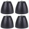 Rockville PEN-65T 6.5 in 70V Hanging Pendant Speakers Black, Wide Dispersion, Multi-Tap Transformer, Suspension Hardware Included, for Restaurants Bars and Retail, 4-Piece view 1