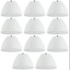 Rockville PEN-65T White 6.5" 70V/100V/8-Ohm Hanging Pendant Speakers, Crisp Audio, Simple Setup, Sturdy Design, Perfect for Offices and Cafes (11 Item)