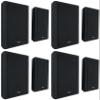 Rockville RockSlim Black 5.25" 240W Home Theater Speakers, 8 Ohm, Slim Wall-Mount Design, Clear Audio, Durable Build, for Home Theater Enthusiasts, 8-Piece view 1