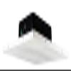 Rockville DCS8T 8 in 70V Commercial Drop Ceiling Tile PA Speaker, 30-Watt RMS 8 Ohm, 170Hz-17kHz Frequency Response, Metal Grille, for Office/Restaurant Business Installations, 4-Piece view 2