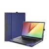 Laptop Case Cover for 15.6-inch ASUS VivoBook 15 K512 S512 A512 F512 X512 X1502 M1502 X1504,2 in 1 PU Leather Protective Shell Sleeve Bag with Pen Holder (Dark Blue) view 1