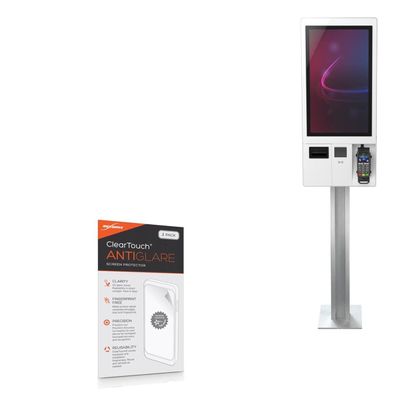 BoxWave Screen Protector Compatible with Diebold Nixdorf K-Two 22" - ClearTouch Anti-Glare (2-Pack), Anti-Fingerprint Matte Film Skin