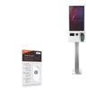 BoxWave Screen Protector Compatible with Diebold Nixdorf K-Two 22" - ClearTouch Anti-Glare (2-Pack), Anti-Fingerprint Matte Film Skin view 1