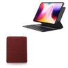 BoxWave Case Compatible with Chuwi HiPad Pro - Velvet Pouch Stand, Velour Slip Sleeve Built-in Foldable Kickstand - Burgundy view 1