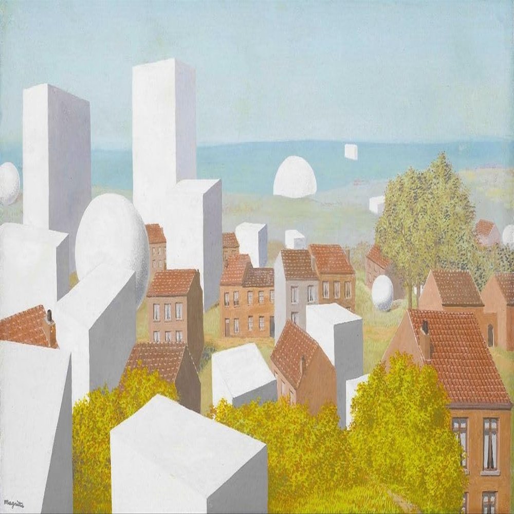 Mental Calculation : 1940 : Ren Magritte : Archival Quality Art Print